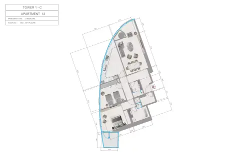 Orchid Towers Phase 1: Plan Type 2-Tower C