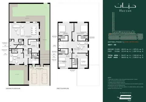 Deem: Floor plan Type 1, 3,282 sq ft