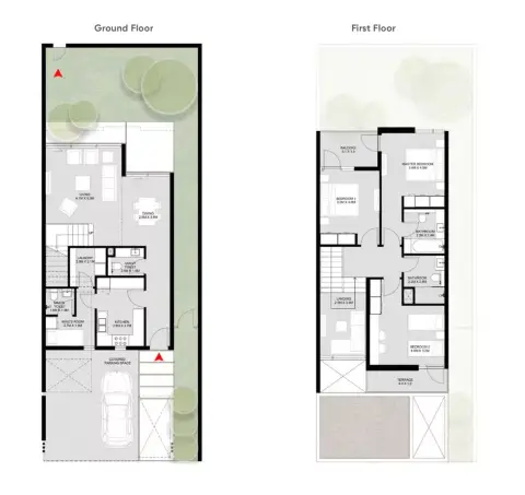 Arada Masaar 3: Floor plan Type A, 2,289 sq ft
