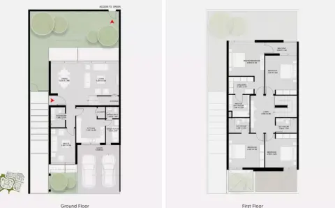 Arada Masaar 3: Floor plan Townhoues Corner, 3,139 sq ft