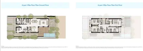 Aryam Villas: Type A, 5,414 sq ft 户型图