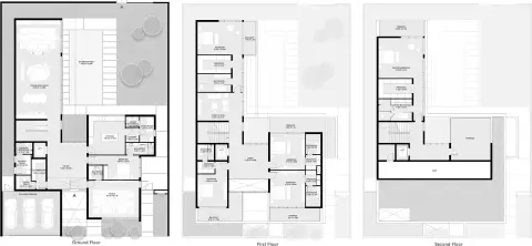Sequoia: Floor plan Type A, 9,235 sq ft