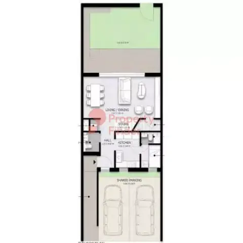 Hayyan: Floor plan Type B1-07, 1,842 sq ft