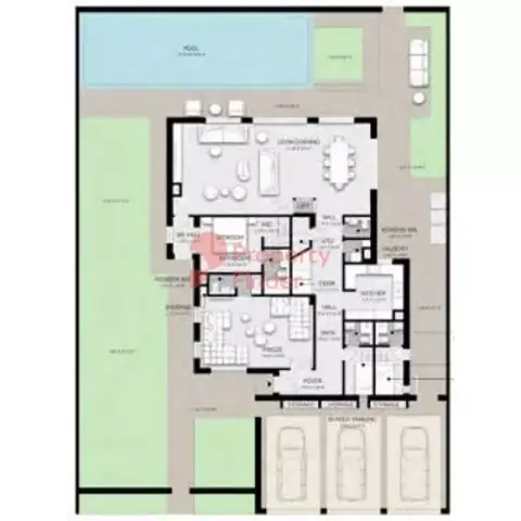 Hayyan: Floor plan Type LV1-17, 5,116 sq ft
