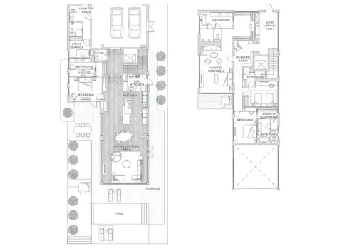 Nobu Hotel & Residences Al Marjan Island: Type A, 4,810 sq ft 户型图