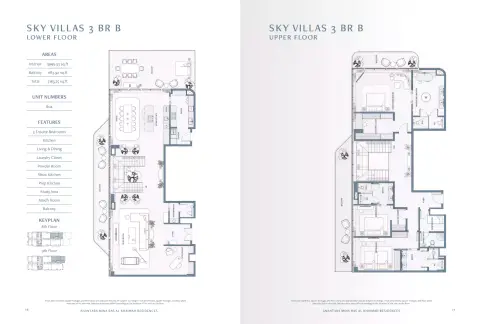 Anantara Mina: Type B, 5,183 sq ft 户型图