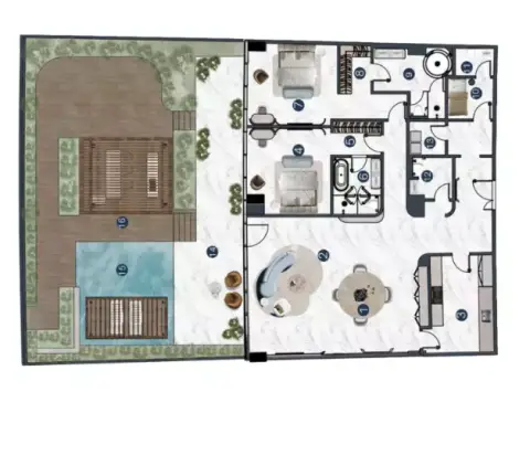 La Mazzoni: Plan Type A, 4,503 sq ft