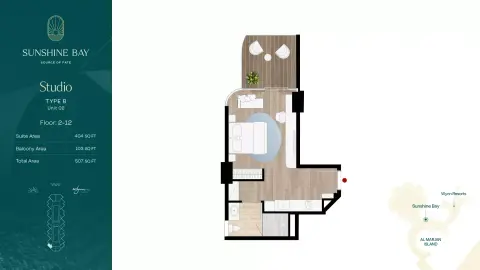 Sunshine Bay: Plan Type B2 - Unit 02