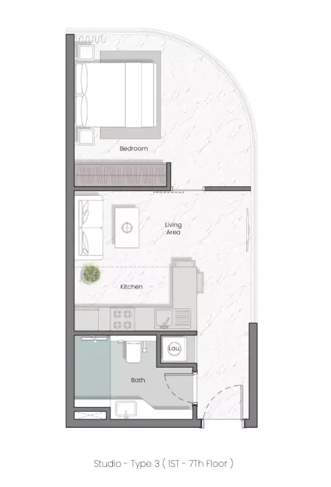 Manta Bay: Floor plan Type 3