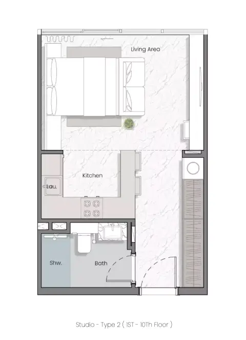 Manta Bay: Floor plan Type 2