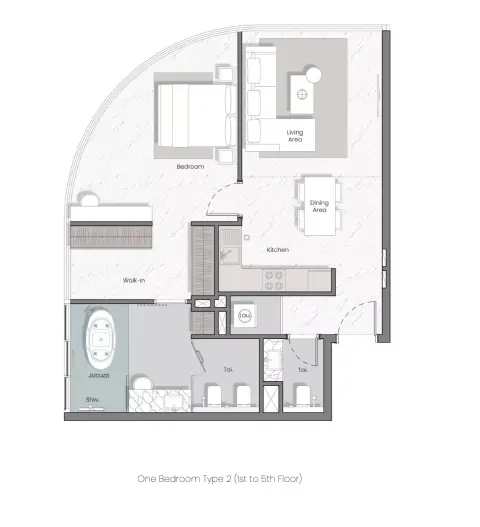 Manta Bay: Floor plan Type 2