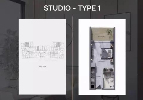 Astra Residences: फ़्लोर प्लान Type 1
