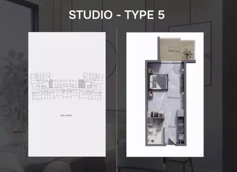 Astra Residences: फ़्लोर प्लान Type 5