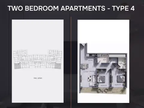 Astra Residences: फ़्लोर प्लान Type 4