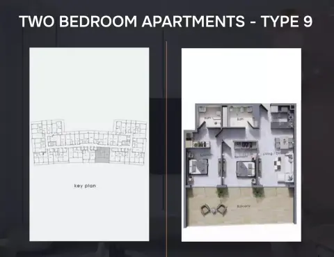 Astra Residences: फ़्लोर प्लान Type 9