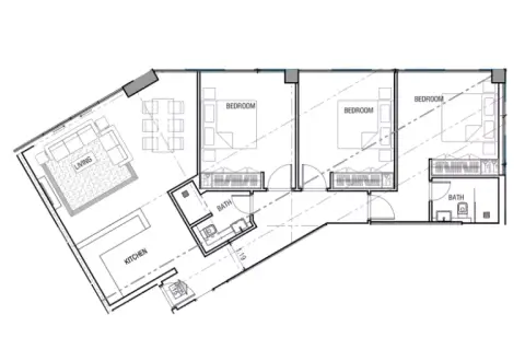 Trinity Arjan: Plan Type A, 1,394 sq ft