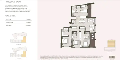 Aria Heights: Floor plan Type A, 1,923 sq ft