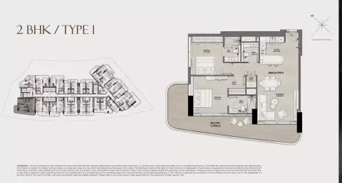 Rabdan Gate: Floor plan Type 1