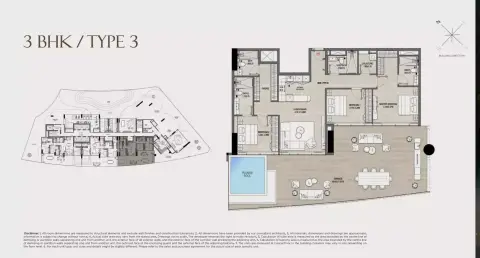Rabdan Gate: Floor plan Type 3