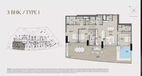 Rabdan Gate: Floor plan Type 1