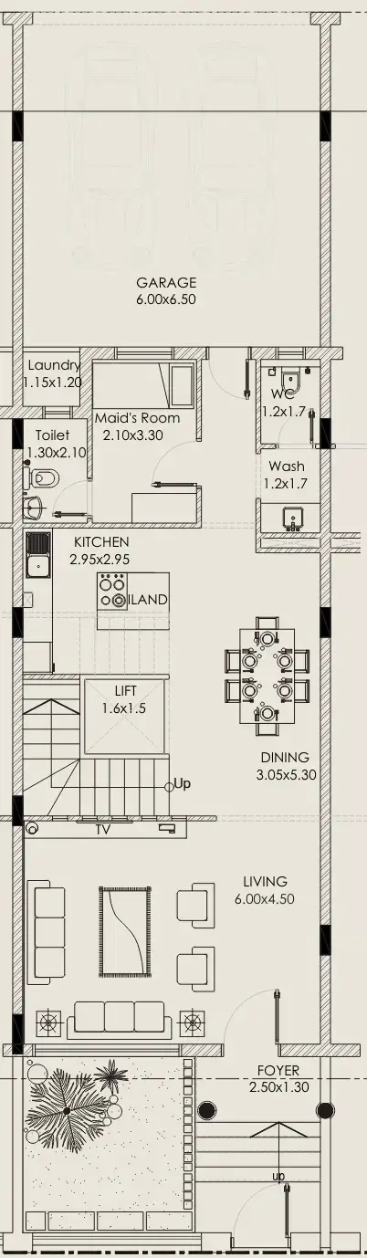 Marwa Homes Phase 3: Plattegrond Type B