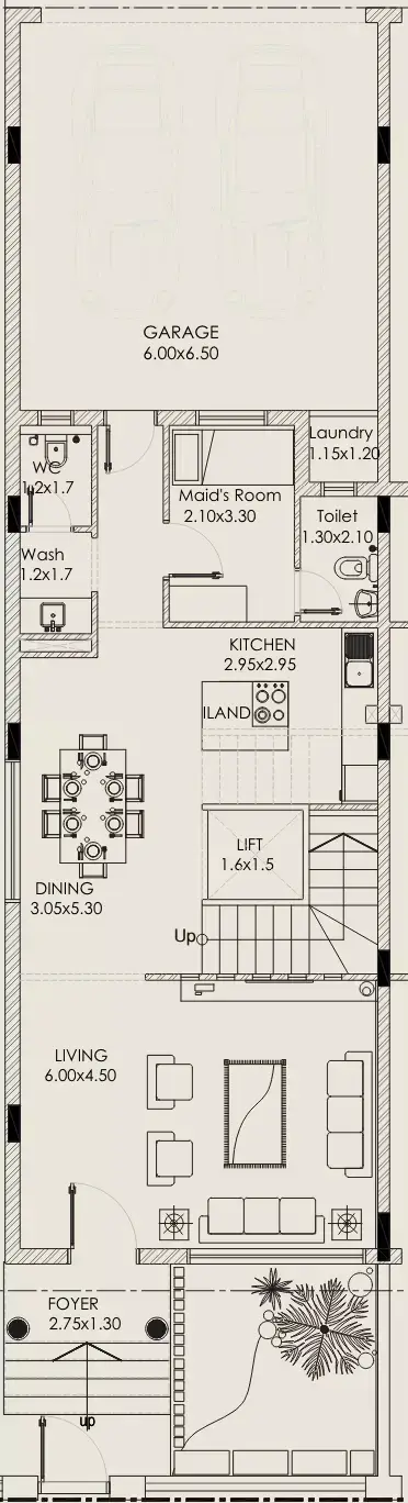Marwa Homes Phase 3: Plattegrond Type A