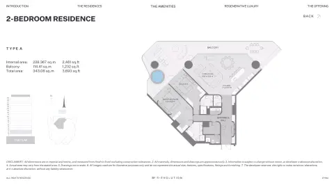 Eywa The Tree of Life: Type A, 3,693 sq ft 户型图