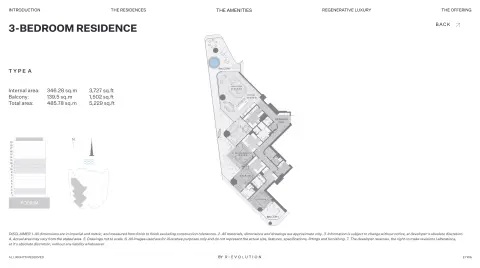 Eywa The Tree of Life: Type A, 5,229 sq ft 户型图