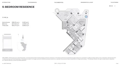 Eywa The Tree of Life: Type B PT, 8,862 sq ft 户型图
