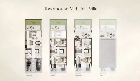 Tilal Binghatti: Floor plan Type 1