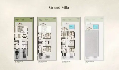 Tilal Binghatti: Floor plan Type 1
