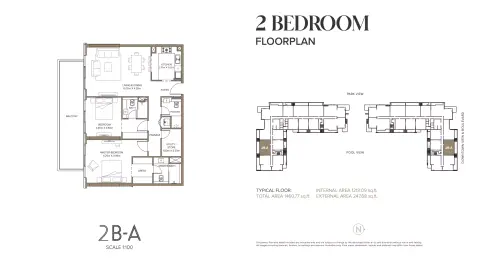 399 Hills Park A: Floor plan Type A, 1,460 sq ft
