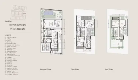 Numa Reserve: Floor plan Type 04, 6,020 sq ft
