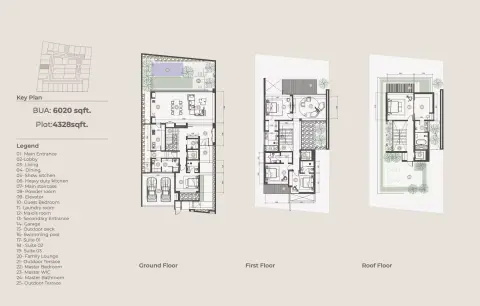Numa Reserve: Floor plan Type 18, 6,020 sq ft