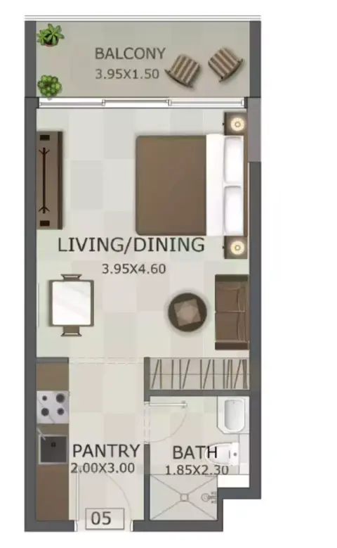 Regal Crest: Floor plan Type A