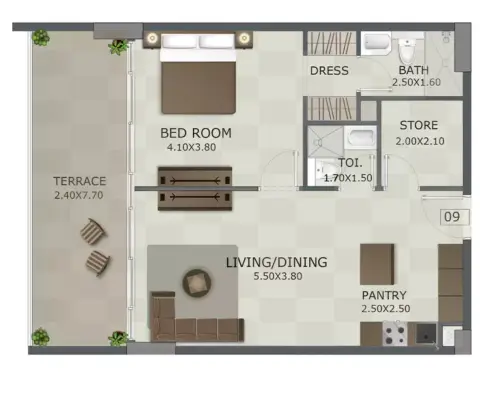 Regal Crest: Floor plan Type G
